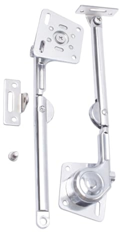 Bisagra hidráulica fuerte, cierre suave y silencioso, herrajes para muebles mejorados, ajuste para puertas plegables hacia arriba, gabinete resistente