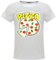 BEZLIT Mädchen Kinder Wende-Pailletten Pizza T-Shirt Outfit 22536 Weiß Größe 140