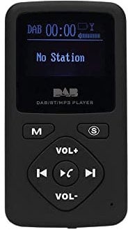 BOOMBOOST 1pc DAB-P7 Pocket Radio Professional DAB FM Digital Radio Mini FM LCD Display Digital Radio with Headset Kits