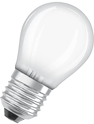 OSRAM LED-Lampe | Sockel: E27 | Tageslicht | 6500 K | 4 W | Ersatz für 40-W-Glühbirne | LED Retrofit CLASSIC P [Energieeffizienzklasse A++]