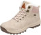 Mishansha Scarponcino Uomo Donna Stivaletti Invernale Impermeabili Stivali Piatti Scarpe da Neve con Calda Foderata - Comode Leggeri Antiscivolo, Cocco Bianco, 37 EU