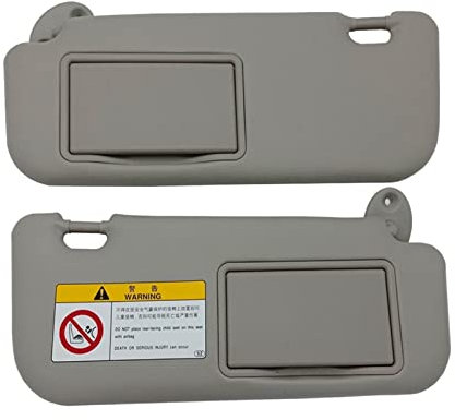 WORSHIP Fit für Toyota Corolla 2014 2015 2016 2017 2018 Interieur Sunes Visor Panel Links/rechts Sunvisor Sonnenschutzmittel mit Spiegel (Color : Left)
