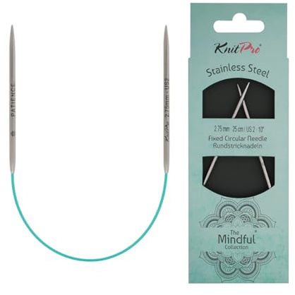 KnitPro Die Mindful Kollektion Feste Rundnadeln 10 (25cm) | 2,75mm