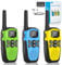 Walkie Talkie 3er Set,NXGKET Walkie Talkie Aufladbar für Erwachsene Kinder Funkgeräte,Große Reichweite 5km Walki Talki mit Li-ion Akku,Walkie Talkies VOX Taschenlampe für Freien, Camping, Wandern