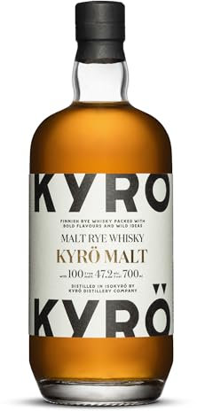 Kyrö Malt Rye Whisky 47,2% vol. | Finnischer Roggenwhisky | 0,7 Liter | Kyrö Distillery
