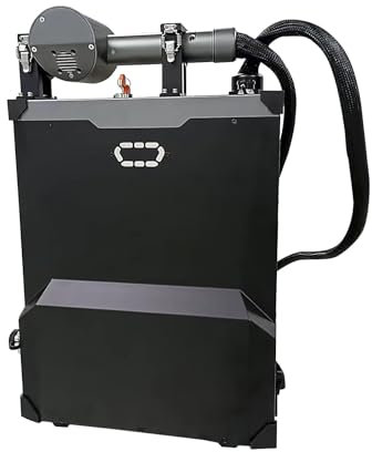 MCWlaser Sac à dos 100 W Machine de nettoyage laser pulsé cleaning machineNettoyeur laser portable pour enlever la rouille pour l'élimination des taches d'huile with App Control