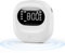 Roxicosly Vibrating Alarm Clock Battery Powered, 3-Level Vibration Dual Alarms for Heavy Sleepers Deaf Hearing Impaired, Cordless Portable Travel Clock with Bed Shaker, Snooze, DST, Weekday/Weekend