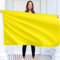 Drapeau jaune uni - Drapeau jaune uni - Impression recto verso - Polyester 90 g - Double couture - 2 œillets en laiton - Grand 90 x 150 cm (5 x 3 pieds)