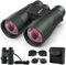 15x56 HD Fernglas Erwachsene - Aurosports Large View Fernglas mit klaren Low Light Vision - Leichtgewicht Easy Focus Vogelbeobachtung Jagd Wandern Kreuzfahrt Reisen - Grün