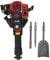 VonVVer Petrol Tree Digger 52cc 2 Stroke Excavator Digging Machine with Flat Pickaxe 1900W Petrol Tree Pit Digger Air-Cooled Digging Machine Handheld Trencher Digger Machine for Garden and Farm