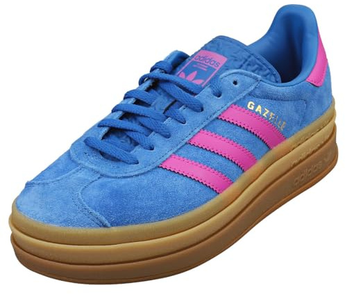 adidas Gazelle Bold Womens Fashion Trainers in Blue Purple - 5.5 UK