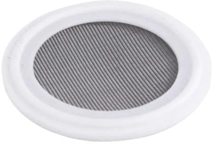 HEXHUASR 1.5 2 3 3.5 4 Tri Clamp 10 20 30 40 50 60-500 Mesh Filter Screen 304 316 Stainless PTFE Sanitary Gasket Seal Strip Homebrew(50 Mesh,77.5MMOD-2.5INCH TC_SUS304)