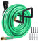 Griwuut Garden Hose Holder, Tough Metal Wall Mount Hose Hook Hanger, Water Hose Pipe Holder for Garden, Hose Reel Hose Hooks for Outside Yard