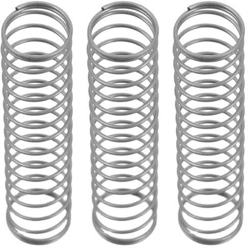 MAGICLULU 3 Stück Trompetenventilfedern aus Metall mit Rückprallelastizität Zubehör für B-trompeten Geeignet für Blasinstrumente und Posaunen
