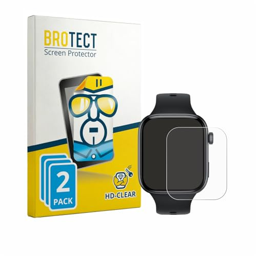 BROTECT 2 Stück Schutzfolie für Honor Watch X5i Displayschutz Folie Made in Germany, Ultra-Klar