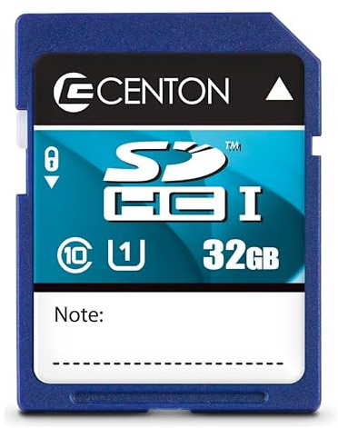 Centon MP Essential SDHC Card - UHS1, 32GB, Bulk, S1-SDHU1-32G-5-B