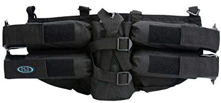 New Legion Battle Pack 4+1 für 4X 100er Pots, horizontal schwarz, inklusive 4X Pot 100