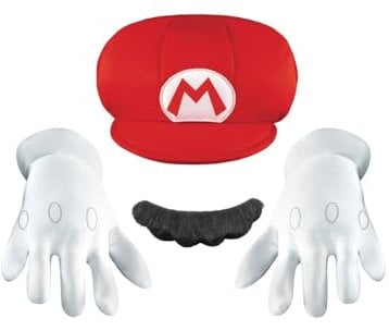 Disguise Accessorio Super Mario Bros. Mario, Utile e con design dettagliato, Taglia unica bambini