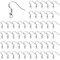 LanYing 100 Pezzi Ganci per Orecchini Argento Sterling 925 Ganci per Orecchini ganci Accessori per Fare orecchini per Realizzare Gioielli Fai da te