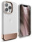 elago Glide Case Compatible with iPhone 13 Pro Case (6.1), Protective Thin TPU Cover, Shockproof, Enhanced Camera Guard, Anti-Scratch, Simple and Unique Design (Frosted Clear/Rose Gold)