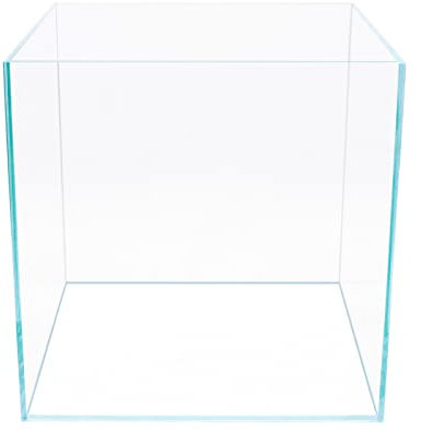 7Gal Ultra Clear Rimless Low Iron Glass Cubic Aquarium Tank