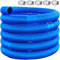 KESSER® Poolschlauch 12m / Ø 38mm | Schwimmbadschlauch mit Muffen | Solarschlauch für Pool | Saugschlauch | Pumpenschlauch | Flexibler Wasserschlauch inkl. Schlauchschellen & -verbindung | Blau