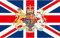 Tribute to the Queen of England – Union Jack-Flagge, britische Flagge, 152 x 91 cm, mit königlichem Wappen UK England Flagge, große britische Standardflaggen, Wimpelkette in Memoriam Queen Elizabeth
