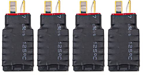 4PCS Steckverbinder Buchse zu Stecker für Lipo Akku
