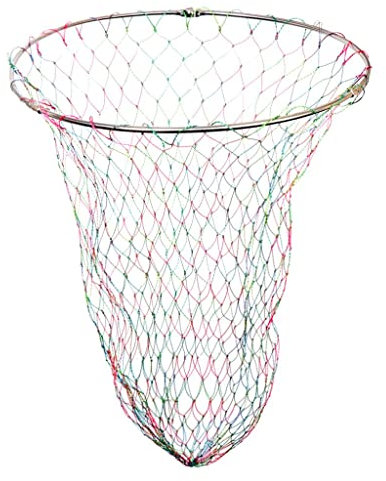 pistro Tête d'épuisette pliable en maille souple pour pêche à la carpe - Taille L