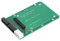 Topiky IDE-Adapter 2,5 Zoll 44-Pin-Festplatte Laptop IDE auf 40-Pin 3,5 Zoll Desktop-PATA-Konvertierungskarten-Erweiterungskarte mit 2 LED-Leuchten IDE-zu-PATA-Konvertierungskarte