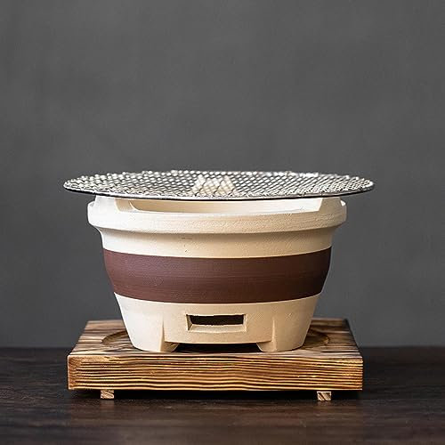 Kohlenpfanne zum Heizen, Herd, Keramik, Ton, Holzkohle-Herd, Auflauf, altmodischer Carbon-Seitenherd, Hot Pot, Haushalt (großer Carbon-Herd)