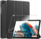 Funda para Samsung Galaxy Tab A9+/A9 Plus + 1 Pack Cristal Vidrio Templado,con Función Soporte,Anti-Arañazos Protectora Case función-Negro