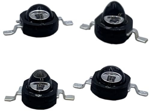 3Watt 3W High Power led 850nm 940nm 730nm 60 120 grad Infrarot LED IR für Nachtsicht CCTV DIY (IR 940nm, 3Watt 120°)