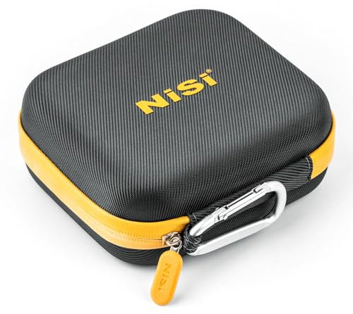 NiSi Caddy II Filtertasche Rundfilter Filter Pouch - Filter Tasche für 8 Zirkulare Filter bis zu Max 95 mm Durchmesser (Versiegeltes wasserdichtes Material mit Haken)