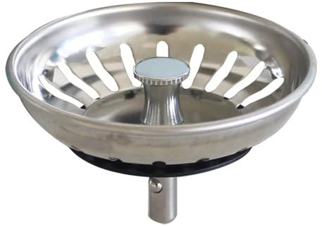 DZEB Kitchen Sink Filter,SUS304 Strainer Plug 83mm (Size : 2PCS)