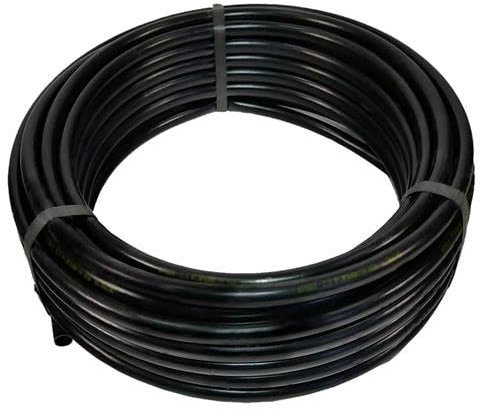 DRIPALIA Tuyau d'irrigation goutte à goutte, 16 mm, noir, rouleau de 50 m, pour potagers et jardins