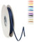 Navyblau 3mm Satinband 95 Meter, Polyesterband, verschönern Sie Ihre Bastelarbeiten und Feiern, ideal für Geschenkverpackungen, Dekorationen, Hochzeitsautoband, Bänder zum Basteln