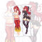 FZYUYU-Anime Körperkissen Fairy Tail Erza· Scharlachrotes Dakimakura Körperkissen Anime Doppelseitig bedruckter Kissenbezug Kurzer Plüsch Kissenbezug Kissen-Erza·Scarlet-b,40x120cm-shortplush