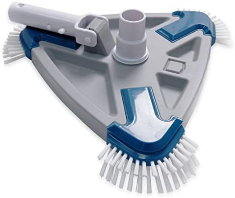 OnIUeZky 1pc Pool Vis à Vide Brosse de Piscine Pool Portable Outil de Nettoyage détachable pour Le Bain à remous de la Fontaine de Spa de Piscine.