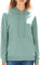 Cindeyar Hoodie Damen Winter Einfarbig Kapuzenpullover Casual Pullover Sweatshirt mit Kapuze（ Hellgrün,2XL