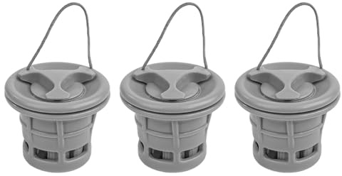 Ieron 3-teiliges Luftventil für Schlauchboote, Sicherheitsventil für Ruderboote, Ersatz für aufblasbare Ventile mit Filter für Kajaks mit aufblasbaren Zeltbooten