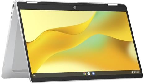 HP Ordinateur Portable Chromebook x360 14b-cd0005nf/14 Tactile/N200/8Go/128SSD/CHROME