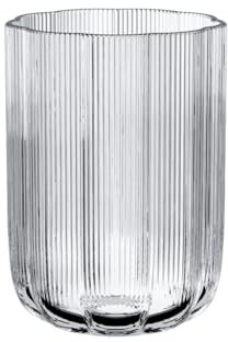 Villeroy & Boch – Fleur Vase 22,5 cm Klar, Spülmaschinenfest, Große Tischvase, Handgefertigt und Mundgeblasen, Dekorative Glasvase, Große Blumenvase, Vase hoch, Deko Wohnung, Esszimmer Deko, Glas