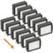 APZOVO 12 Filtri Ricambi Compatibili con iRobot Romba Serie E & I, i7 i7+ i7 Plus /i3 i3+ /i4 i4+ /i6 i6+ /i8 i8+ /E5 /E6 /E7