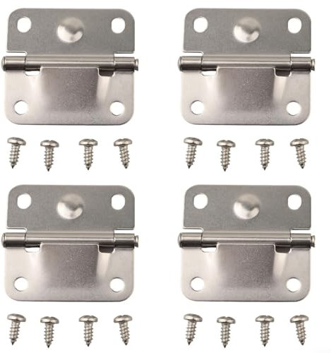 Cooler Hinge Replacement Kit for Coleman Coolers Stainless Steel Hinges and Screws