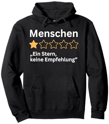 Menschen EIN Stern Keine empfehlung Pullover Hoodie