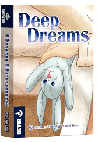 Devir Deep Dreams – Kartenspiel für 2 bis 6 Spieler, Alter +8, Spiele von 10-15 Minuten, Hüter der Träume – Thema Kinder & Traumreise (BGDEDRML)