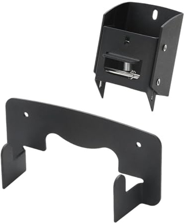 AFXGUSD Wheelbarrow Storage Bracket Hanger Spring Loaded Lift Latch Easy to Install Wall