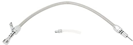 Wxytessellate Gearbox Oil Dipstick Metal Transmission Fluid Level Dipstick Replacement for 4L60E, 29 3/8in Automatic Measuring Tool with Oil Tube for Accurate Gearbox Fluid Check