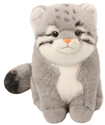 Pallas Cat Doll Soft – Functional Cute Cuddly Home Decoration, Portable, Stuffed Animal Kids Boys, Girls Adults, Living Room | Kids Boys Girls Adults, Living Room Bed Couch Car Ergonomic